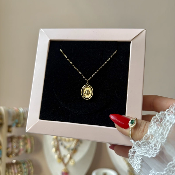 Golden Bee Kolye