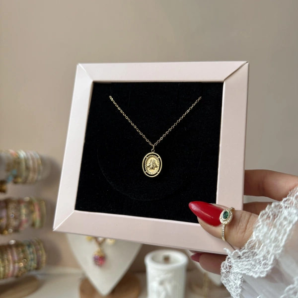 Golden Bee Kolye