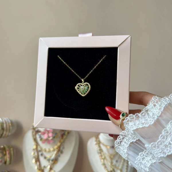 Locked Heart Kolye