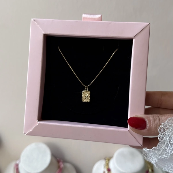 Minimal Kelebek Kolye
