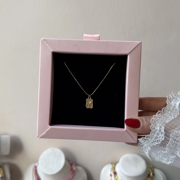 Minimal Kelebek Kolye