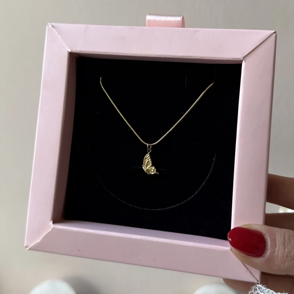 Mini Kelebek Kolye