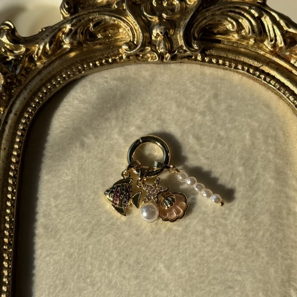 Seashell Bikini Charm