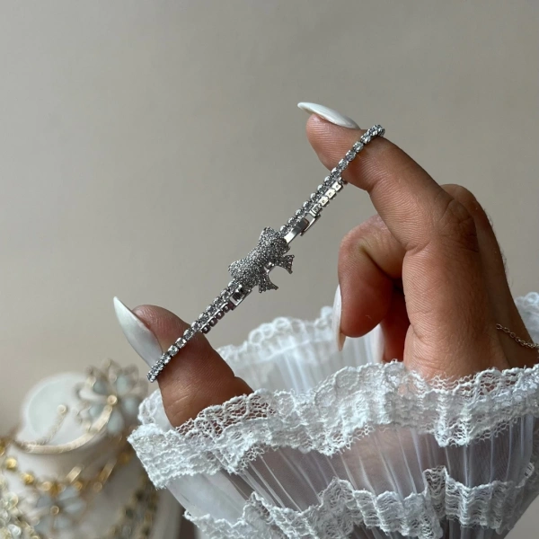Crystal Ribbon Bileklik