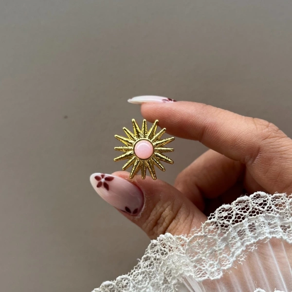 Gilded Starburst Yüzük