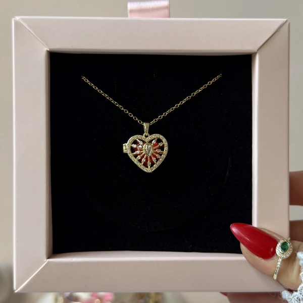 Locked Heart Kolye