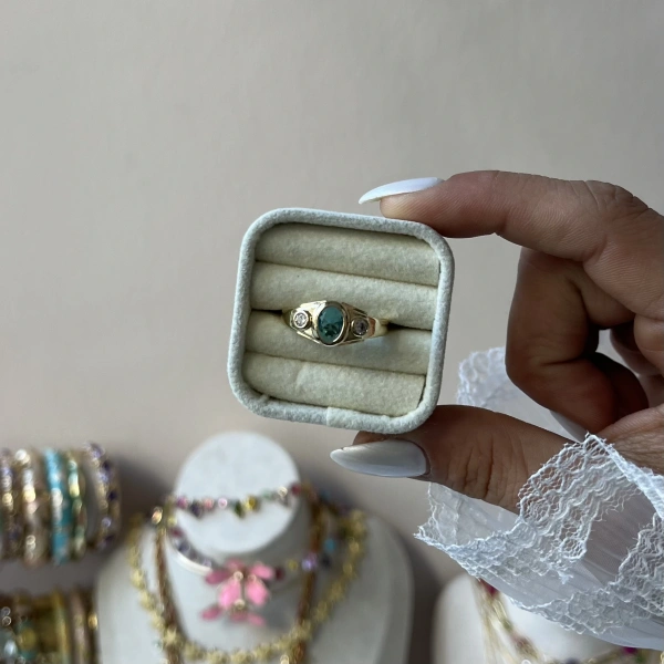 Moonstone Yüzük