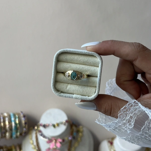 Moonstone Yüzük