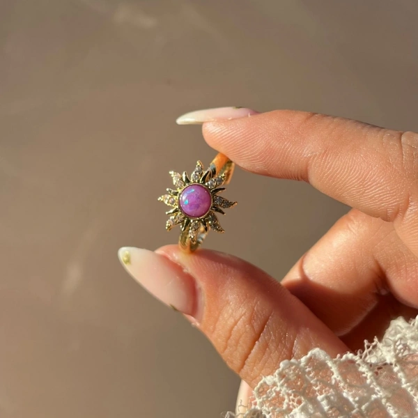 Ruby Star Yüzük