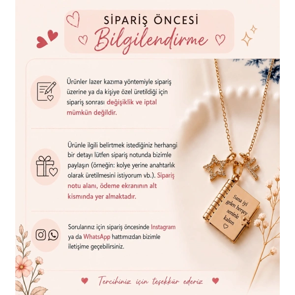 Şiirli Kitap Anahtarlık