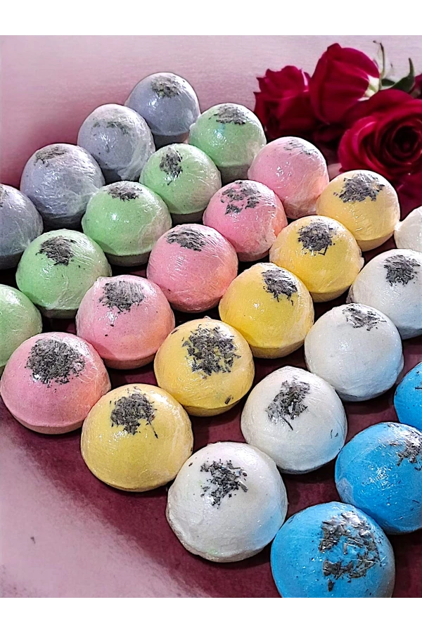 20 Adet Oyuncaklı Banyo ve Pedikür Topu – 125 gr Nem Bombası