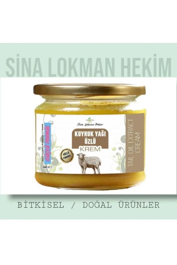 Kuyruk Yağı Özlü Masaj Kremi – 244 ml | Kas ve Eklem Rahatlatıcı