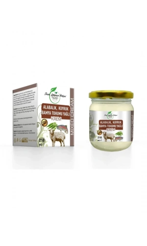 Alabalık, Kuyruk ve Bamya Tohumu Yağlı Rahatlatıcı Masaj Kremi – 210 ml