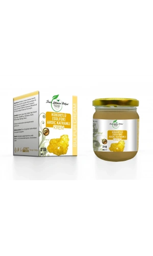 Kükürtlü (Sülfür) Ardıç Katranlı Cilt Bakım Kremi – 210 ml