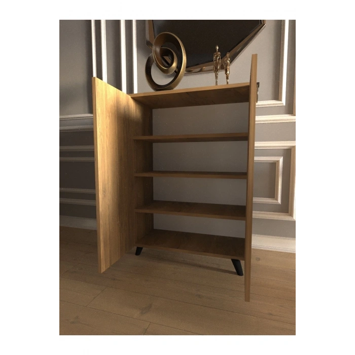 Modern Lüks Ahşap Ayakkabılık