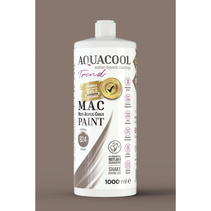 M.a.c Su Bazlı Akrilik Hoby Boyası 1000ml
