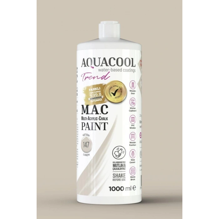 M.a.c Su Bazlı Akrilik Hoby Boyası 1000ml