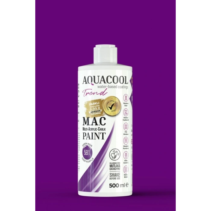 M.a.c Su Bazlı Akrilik Hoby Boyası 1000ml