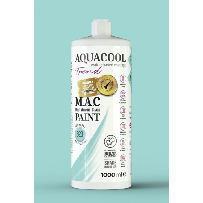 M.a.c Su Bazlı Akrilik Hoby Boyası 1000ml