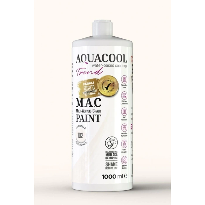 M.a.c Su Bazlı Akrilik Hoby Boyası 1000ml