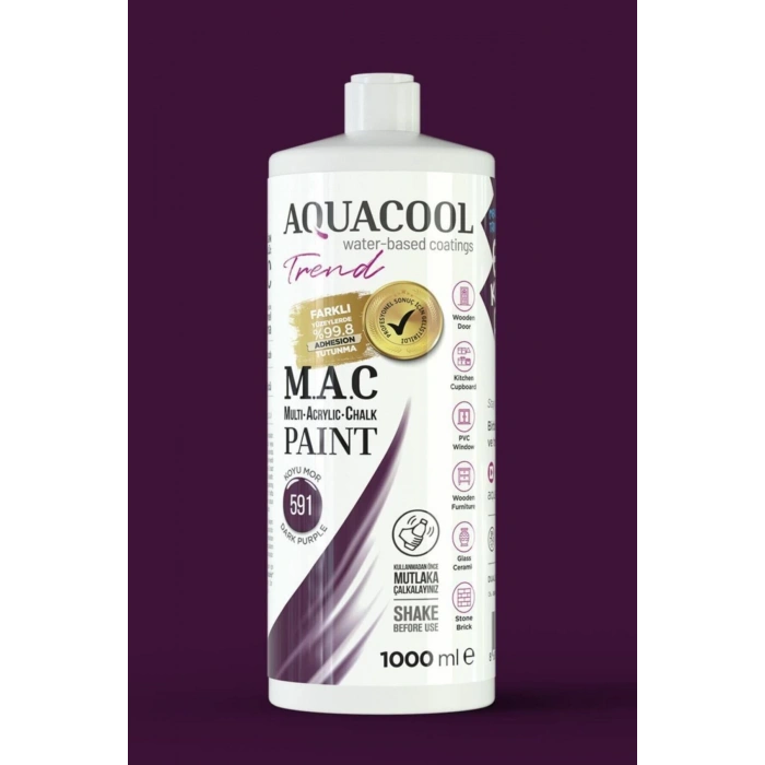 M.a.c Su Bazlı Akrilik Hoby Boyası 1000ml