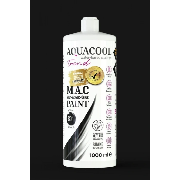 M.a.c Su Bazlı Akrilik Hoby Boyası 1000ml