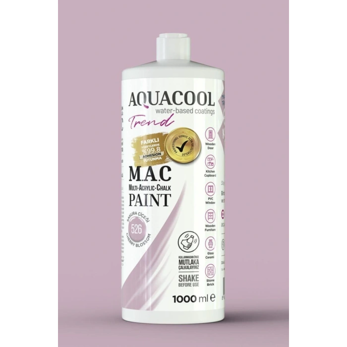 M.a.c Su Bazlı Akrilik Hoby Boyası 1000ml