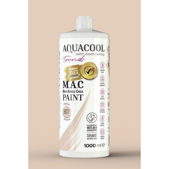 M.a.c Su Bazlı Akrilik Hoby Boyası 1000ml