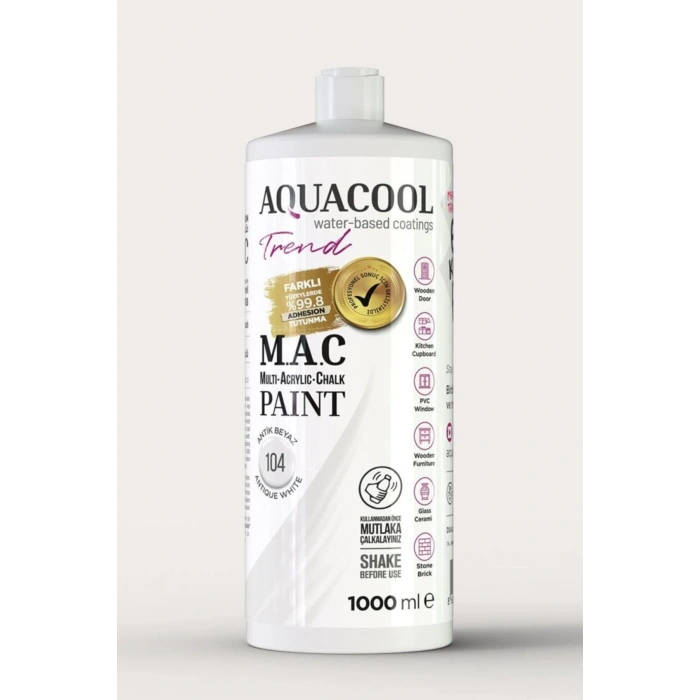M.a.c Su Bazlı Akrilik Hoby Boyası 1000ml