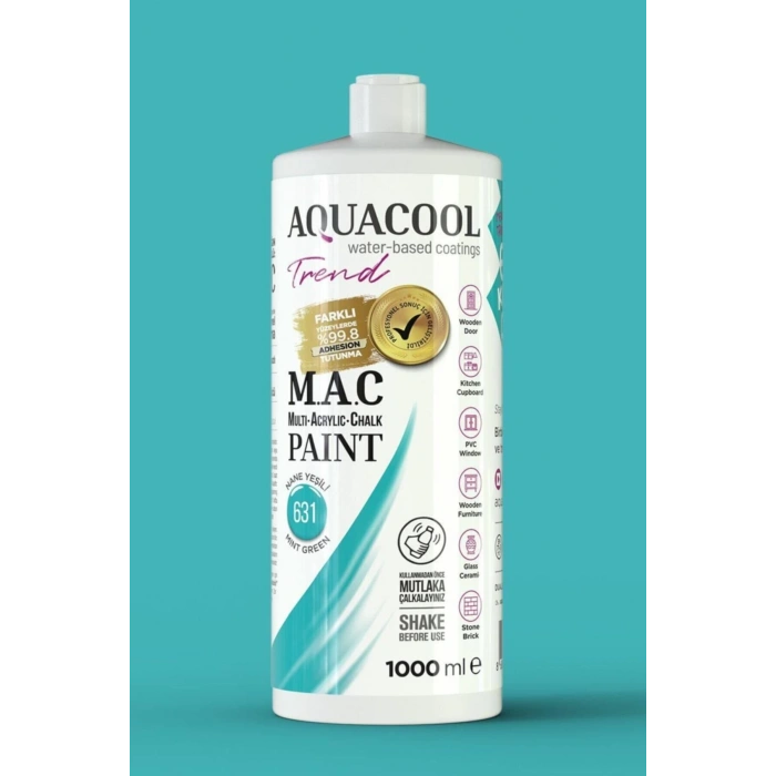 M.a.c Su Bazlı Akrilik Hoby Boyası 1000ml