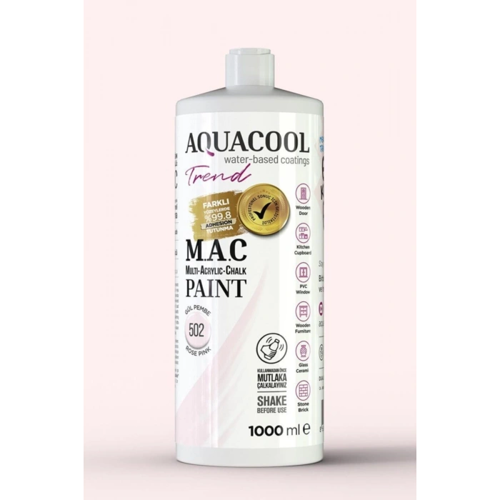 M.a.c Su Bazlı Akrilik Hoby Boyası 1000ml