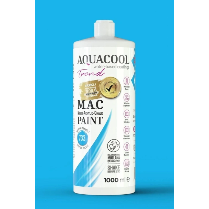 M.a.c Su Bazlı Akrilik Hoby Boyası 1000ml