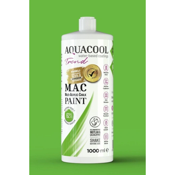 M.a.c Su Bazlı Akrilik Hobi  Boyası 1000ml