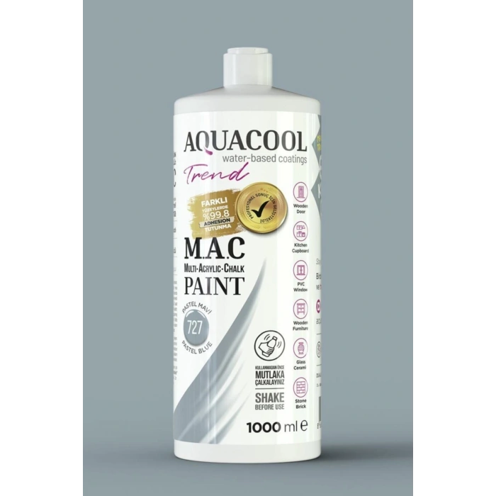 M.a.c Su Bazlı Akrilik Hoby Boyası 1000ml