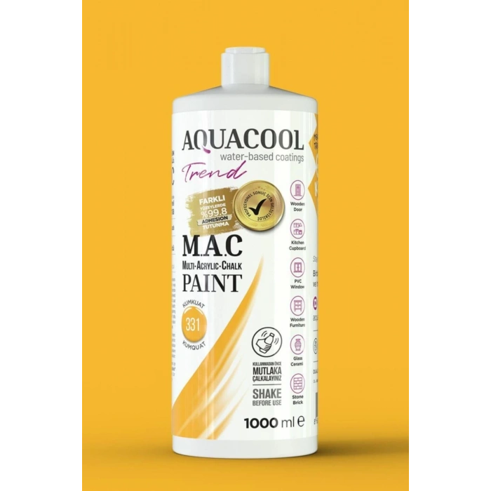M.a.c Su Bazlı Akrilik Hoby Boyası 1000ml