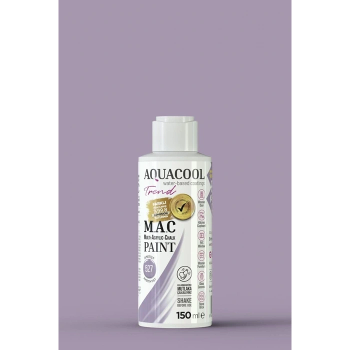 Aquacool Trend Su Bazlı Akrilik Dönüşüm Boyası 527 Ametist 150ml