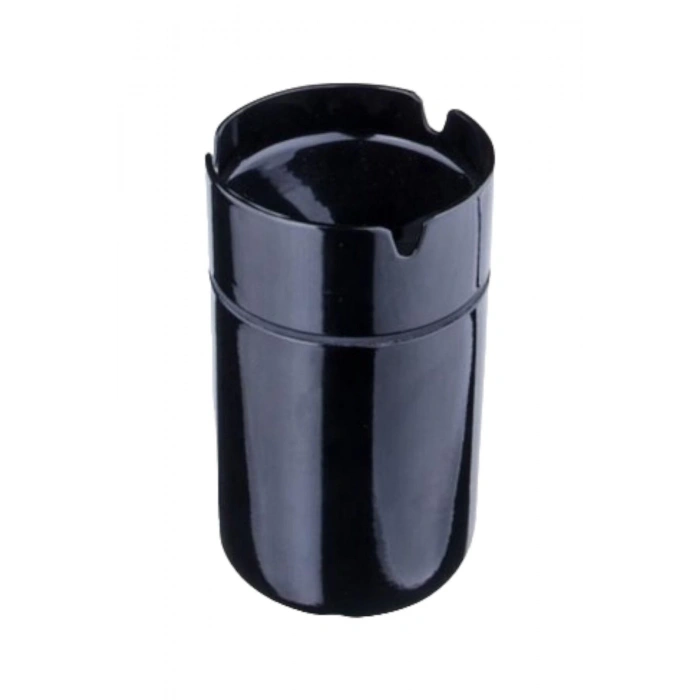 Dekoratif Çelik Küllük 10cm Siyah