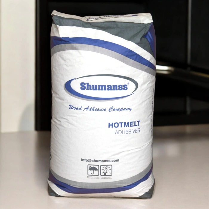 Shumanss S-3560 Düz Kenar Bantlama (Hotmelt) Tutkalı Beyaz Şeffaf 25Kg Torba