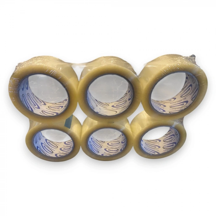 Shumanss Hotmelt Koli Bantı Şeffaf 45x100m 6 Adet