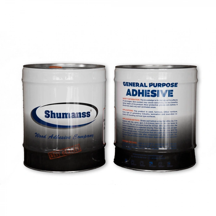 Shumanss S-8570 Kalın Vizikoteli Kontakt Tutkalı 19Lt Teneke