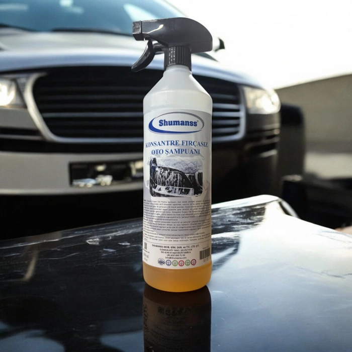 Shumanss Konsantre Fırçasız Oto Şampuanı 1 Lt