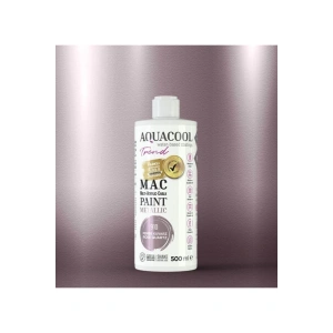 Aquacool Trend Su Bazlı Akrilik Dönüşüm Boyası Metalik Renk 910 Pembe Kuvars 500ml