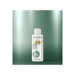 Aquacool Trend Su Bazlı Akrilik Dönüşüm Boyası Metalik Renk 912 Yeşim 120ml
