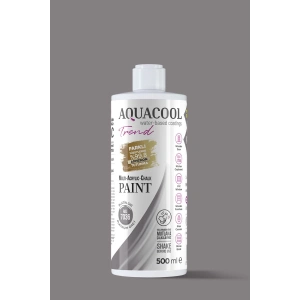 Aquacool Trend Su Bazlı Akrilik Dönüşüm Boyası RAL 7036 Platin Gri 500ml