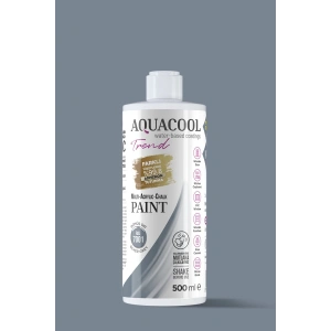 Aquacool Trend Su Bazlı Akrilik Dönüşüm Boyası RAL 7001 Gümüş Gri 500ml