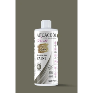 Aquacool Trend Su Bazlı Akrilik Dönüşüm Boyası RAL 7003 Yosun Gri 500ml