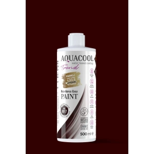 Aquacool Trend Su Bazlı Akrilik Dönüşüm Boyası RAL 8017 Çikolata Kahve 500ml