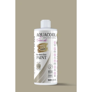 Aquacool Trend Su Bazlı Akrilik Dönüşüm Boyası RAL 7032 Çakıl Gri 500ml