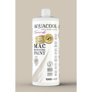 M.a.c Su Bazlı Akrilik Hoby Boyası 1000ml