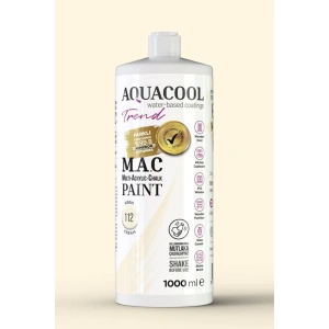 M.a.c Su Bazlı Akrilik Hoby Boyası 1000ml